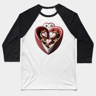 Valentine Cookie Baseball T-Shirt